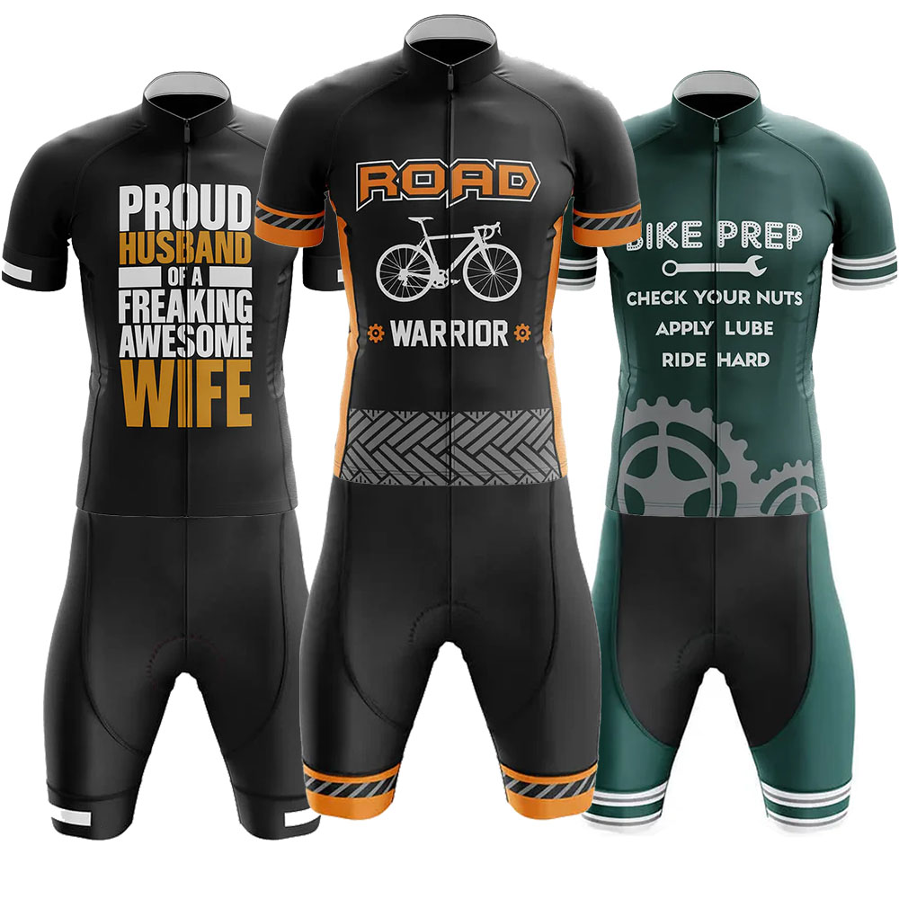 Mountain Biking Outfit - Road Warrior odzież rowerowa jednolita koszulka