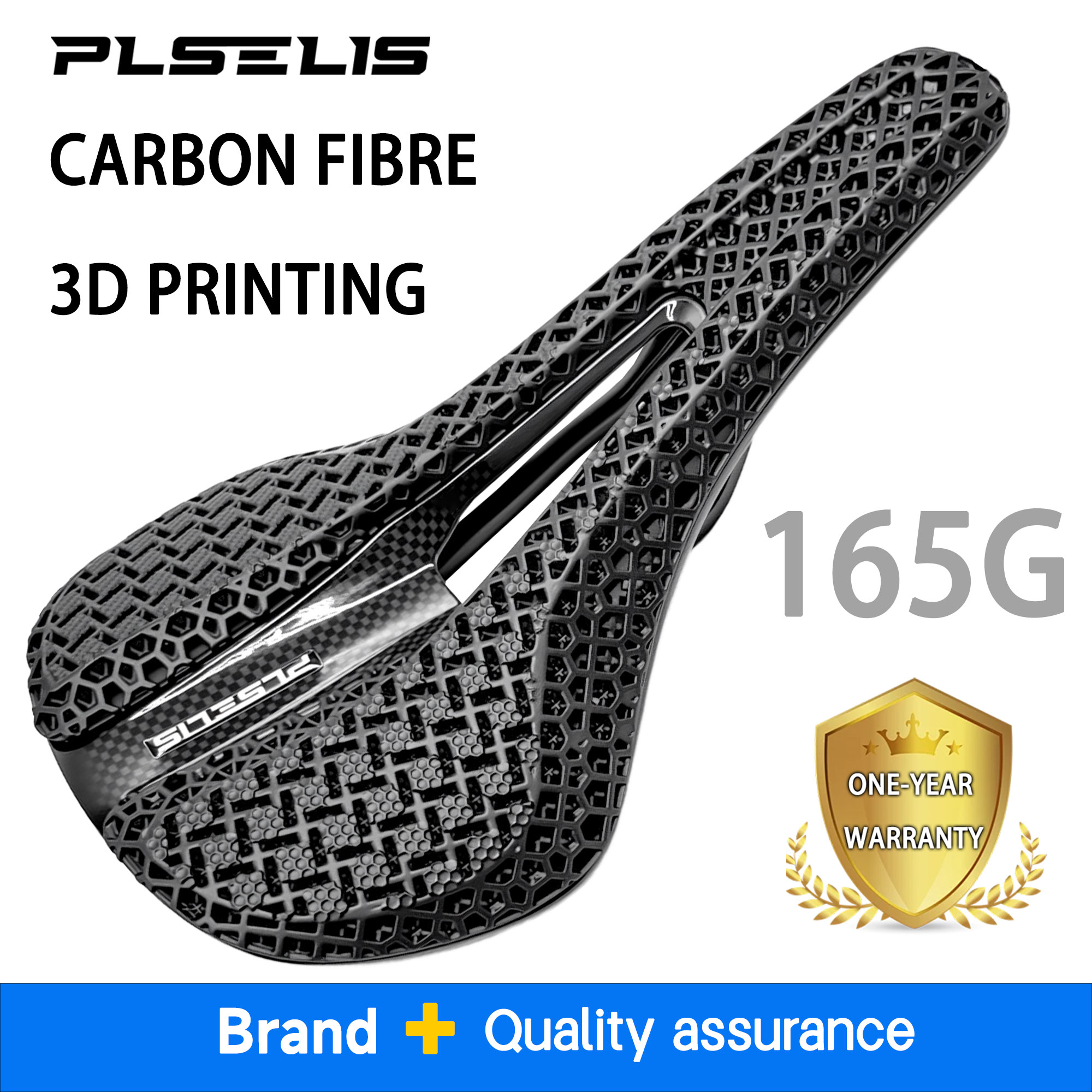 Mtb Saddle Lightweight - Siodło rowerowe Plselis, w całości z