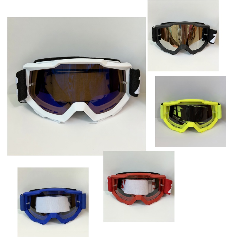Mountain Biking Goggles - Wytrzymałe okulary motocyklowe do wyścigów motocrossowych,
