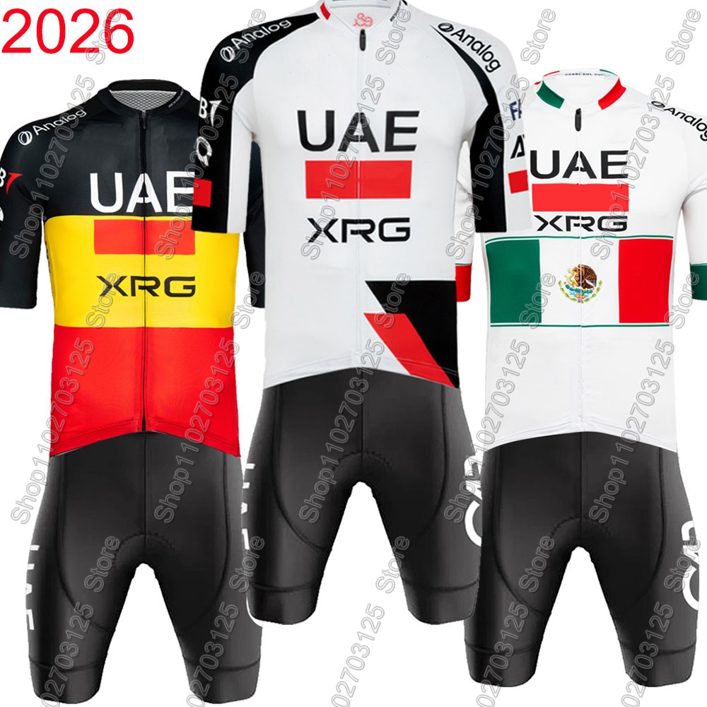 Mountain Biking New Mexico - Zestaw kolarski UAE Team 2026, letni,