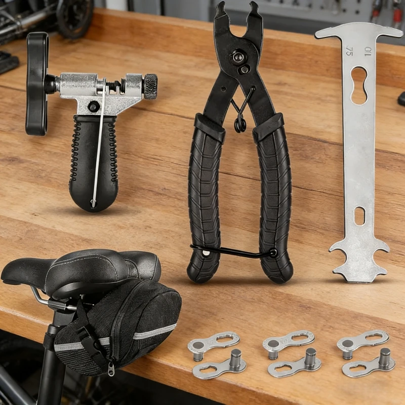 Mountain Biking Essentials - Zestaw narzędzi do naprawy rowerów górskich,