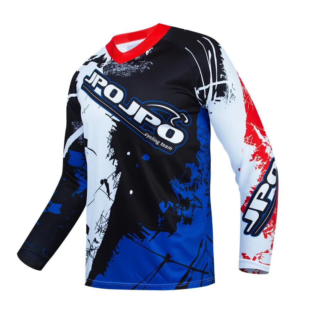 Mountain Biking For Fitness - Męska oddychająca koszulka rowerowa Enduro MTB