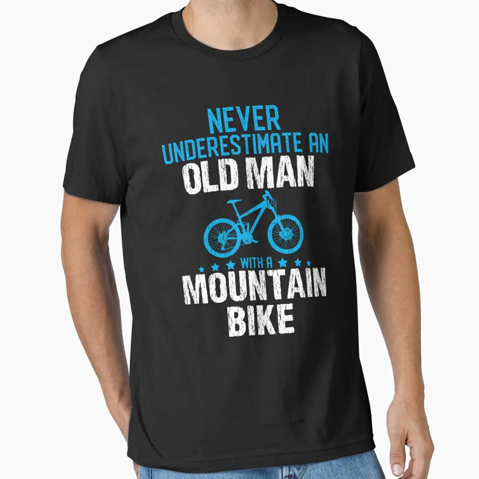 Mountain Biking Essentials - Koszulka dla rowerzysty górskiego dla mężczyzn: