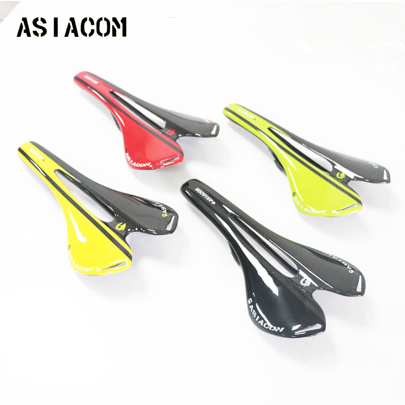 Mtb Saddle Lightweight - ASIACON Carbon Saddle T800 Karbonowe Siodło