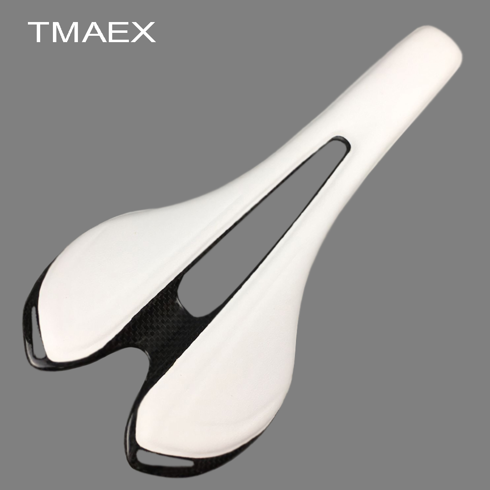 Mtb Saddle Lightweight - Siodełko z włókna węglowego do roweru,