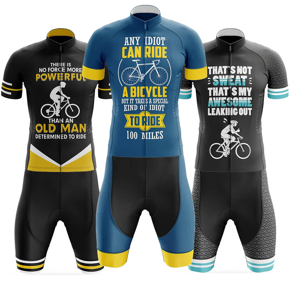 Mountain Biking Outfit - Specjalny idiota odzież rowerowa jednolita koszulka