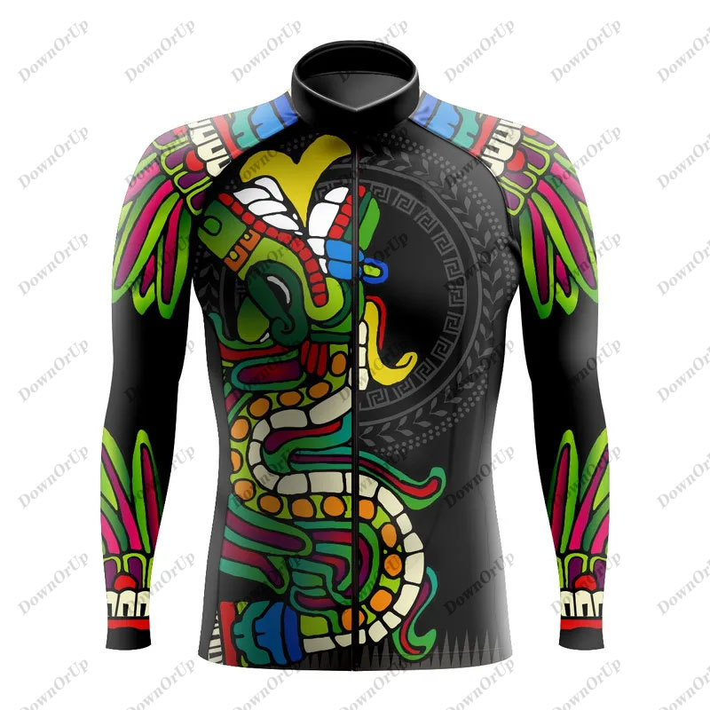 Mexico Aztec męska koszulka ro – Mountain Biking New Mexico recenzja i cena