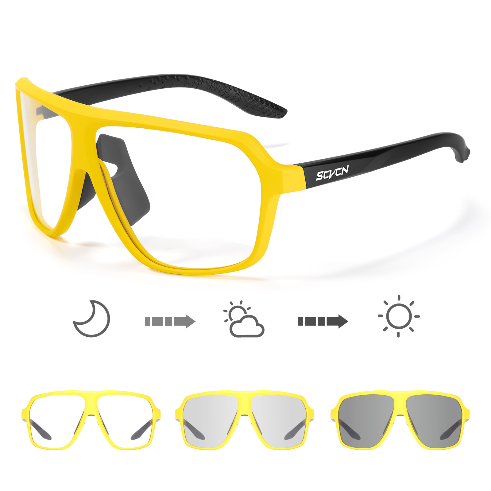 Okulary rowerowe SCVCN, gogle, – Mountain Biking Goggles recenzja i cena